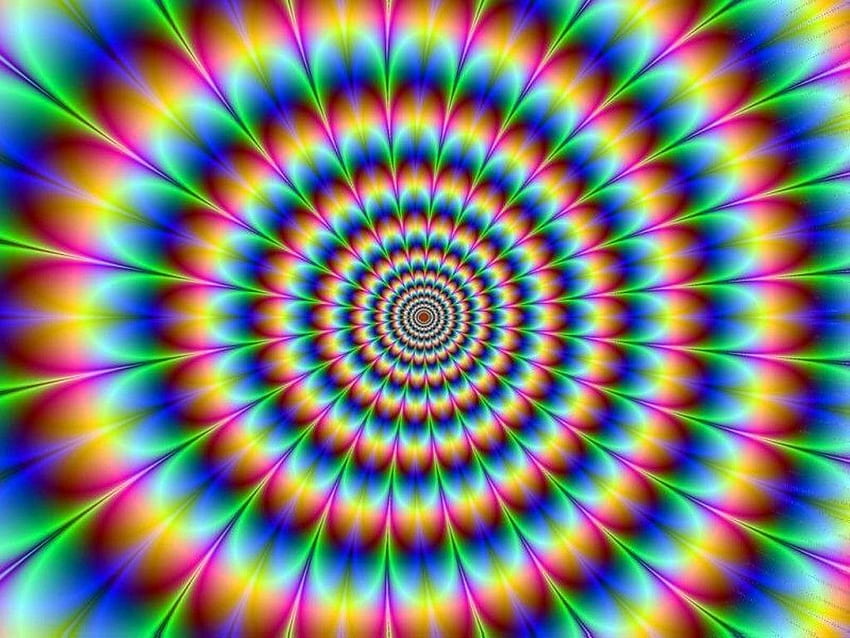 Death Trip, Psychedelic LSD Peace HD wallpaper