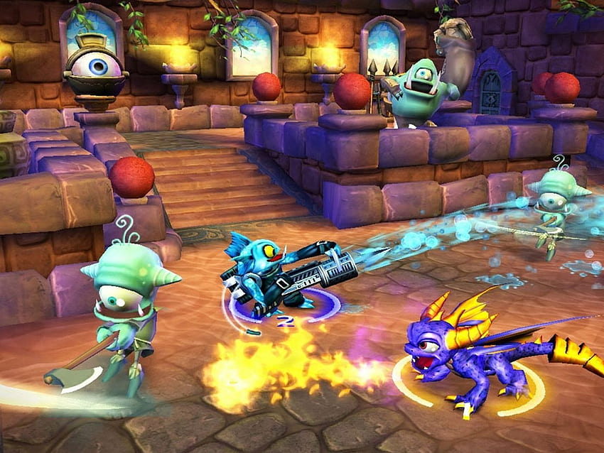 Skylanders: Spyro's Adventure is 2012's bestselling game worldwide HD wallpaper