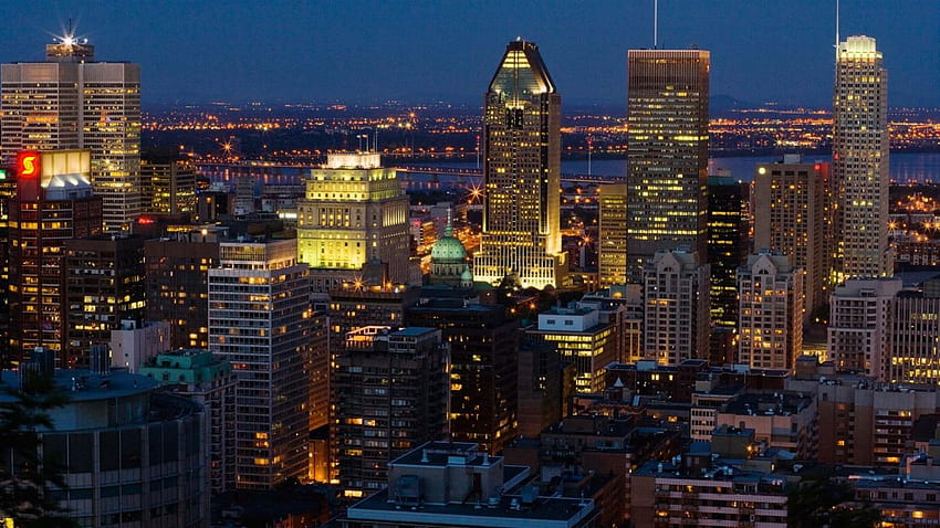 MONTREAL Quebec Kanada Gebäude., Montreal City HD-Hintergrundbild
