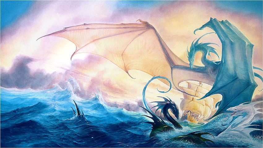 HD water dragon anime wallpapers  Peakpx