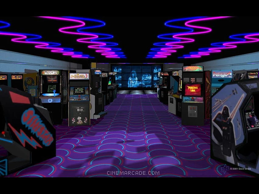 Les Arcades Vidéo Classiques. Arcade rétro, Arcade, Vidéo classique, Jeu des années 80 Fond d'écran HD