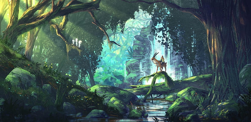 Studio Ghibli Characters - Studio Ghibli, Studio Ghibli Nature HD wallpaper