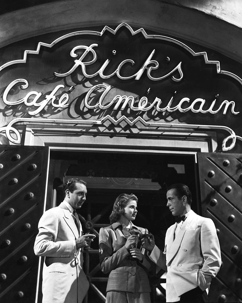 Casablanca (1942), Casablanca Película fondo de pantalla del teléfono