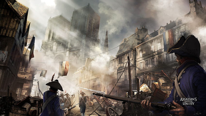 Assassin's Creed: Unity . Background, French Revolution HD wallpaper