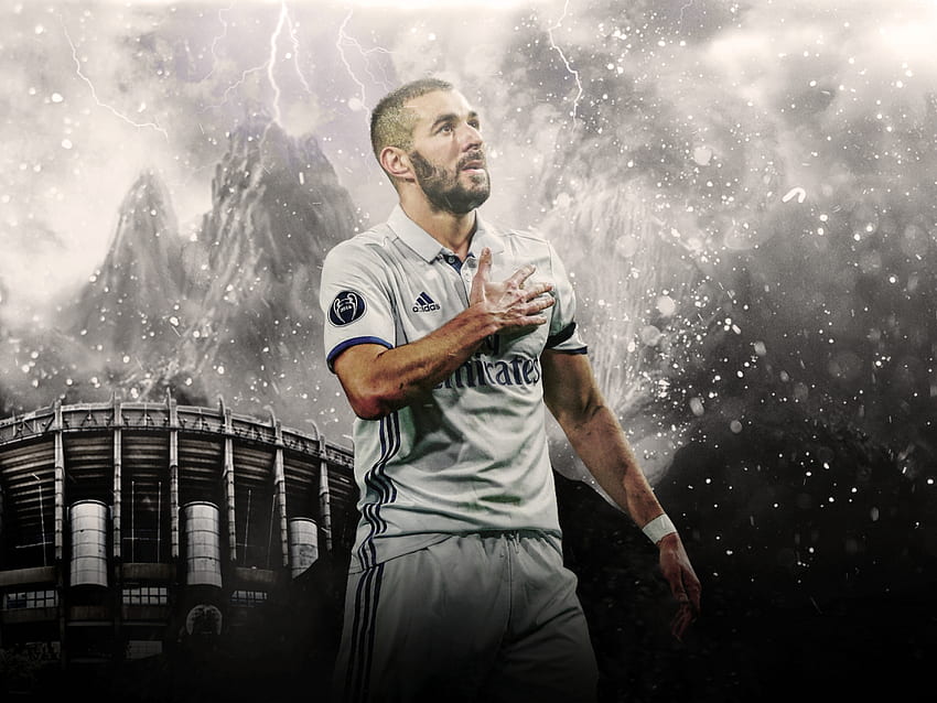 Karim Benzema Real Madrid 2021 Risoluzione , Sport , e , Real Madrid 2022 Sfondo HD
