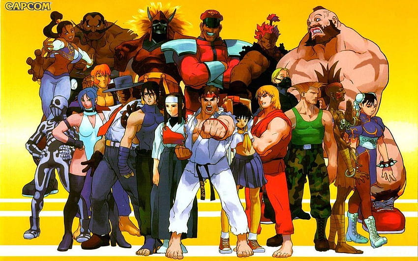 Street Fighter ., X Men срещу Street Fighter HD тапет