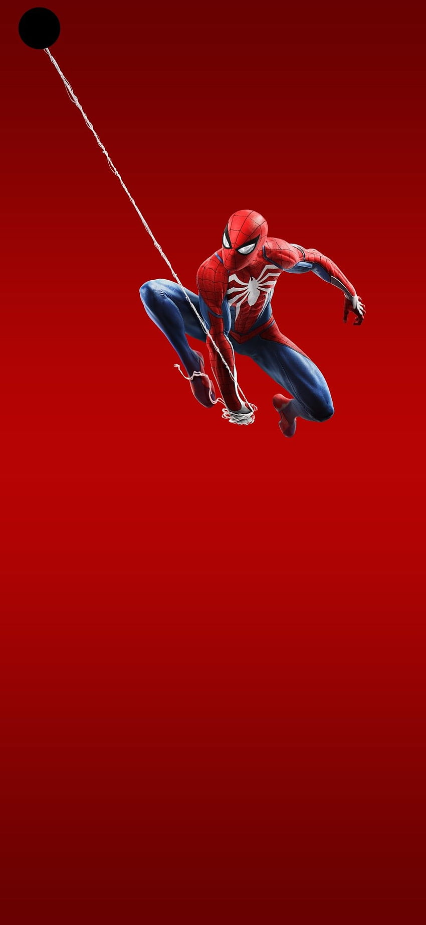 Spiderman punch hole HD wallpapers | Pxfuel