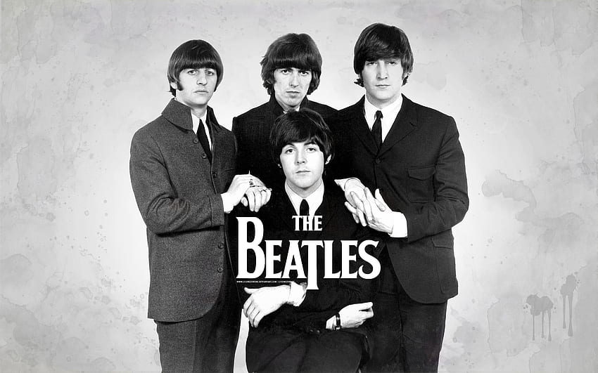 Os Beatles . Os Beatles, Música dos Beatles, Maiores sucessos dos Beatles, Logotipo dos Beatles papel de parede HD