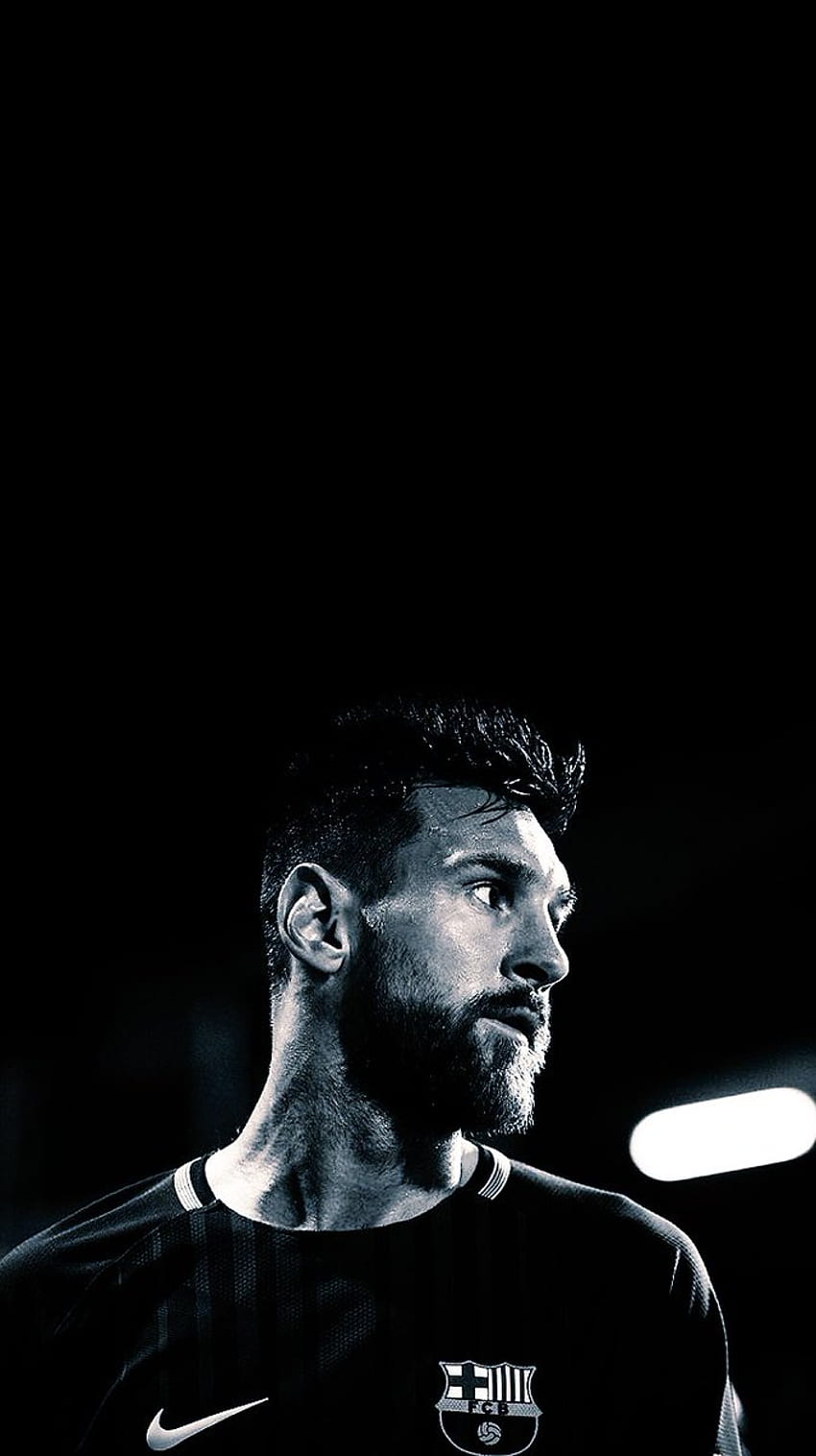 False - Lionel Messi. Lockscreen, Messi Dark HD phone wallpaper