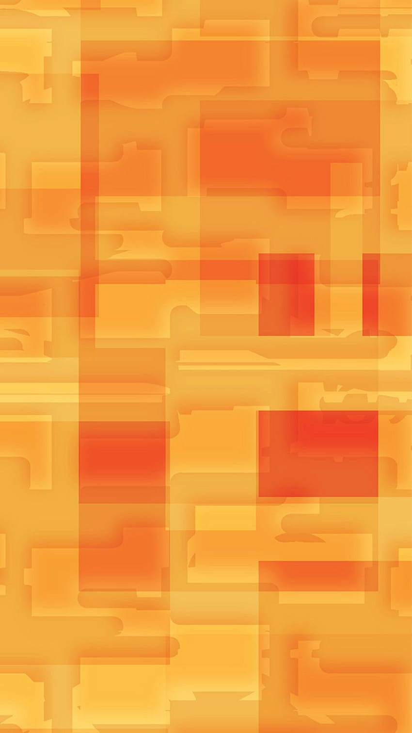 Square World Pattern Orange Yellow, Color Square HD phone wallpaper