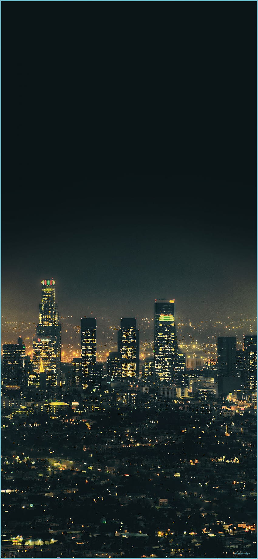Céu noturno da cidade - fundo do céu noturno da cidade superior - cidade do céu noturno, telefone noturno da cidade Papel de parede de celular HD