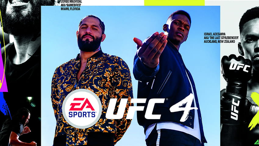 Jorge Masvidal e Israel Adesanya annunciati come cover star di EA Sports UFC 4 Sfondo HD