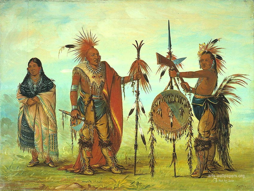 George Catlin , Paintings, Art , Art, Native Art HD wallpaper