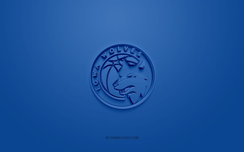 Charlotte Hornets, creative 3D logo, turquoise background, 3d emblem,  American basketball club, HD wallpaper