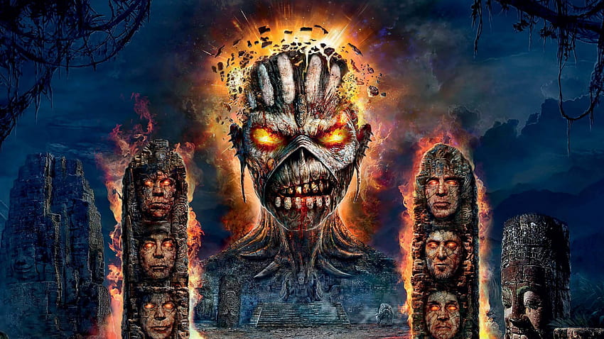 Iron Maiden - Iron Maiden , Iron Maiden Powerslave HD wallpaper