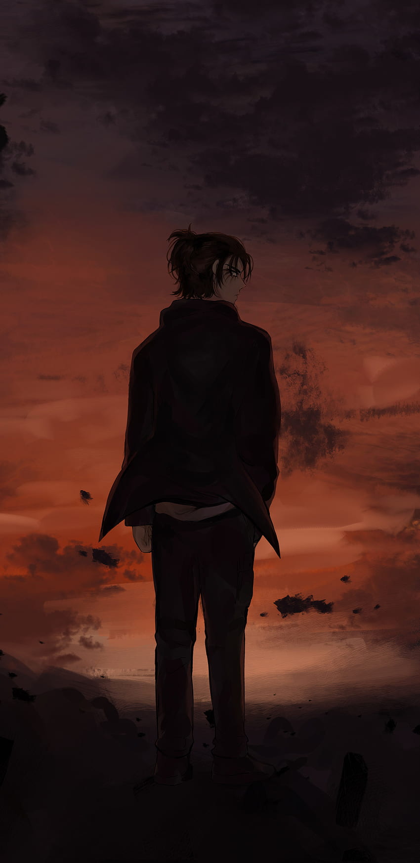 Eren Yeager Cool Attack On Titan Samsung Galaxy Note 9, 8, S9, S8, SQ , Anime , , and Background, Adult Eren HD phone wallpaper