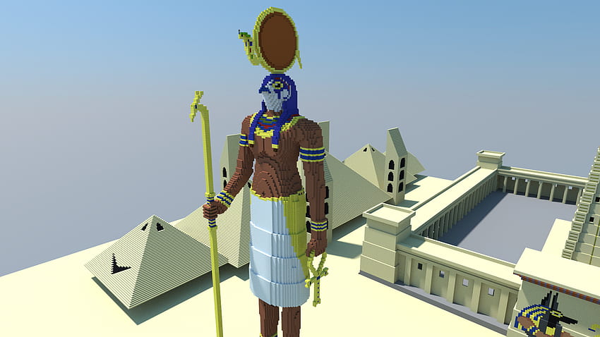 Amon Ra: Minecraft, Amun-Ra HD-Hintergrundbild