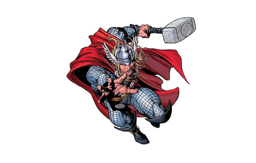 Superhéroe, maravilla, Thor para, dibujos animados de Thor fondo de  pantalla | Pxfuel