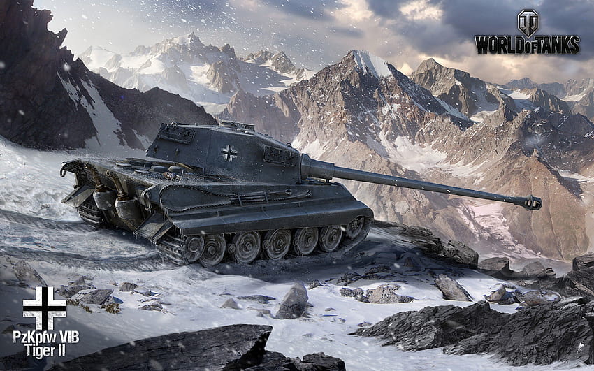 world of tanks, King tiger, Wwii, Game HD wallpaper