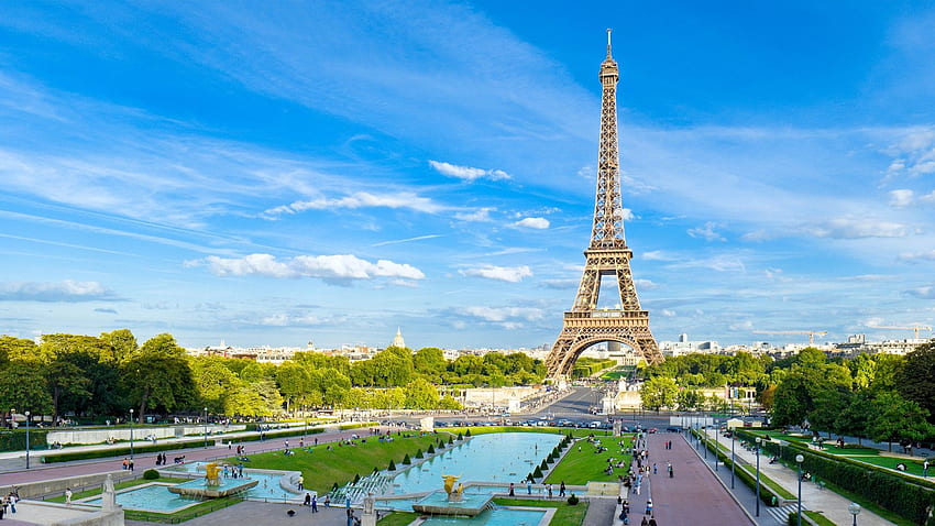 Menara Eiffel, Paris, Perancis : Tinggi Wallpaper HD