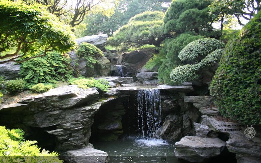 sarbast Hussain on Abstract. Japanese water gardens, Garden waterfall, Japanese garden, Meditation Garden HD wallpaper