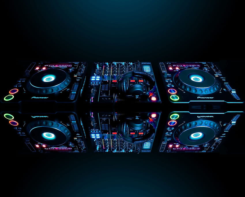 解像度: , DJ ターンテーブル スキーム ハイテク 高画質の壁紙