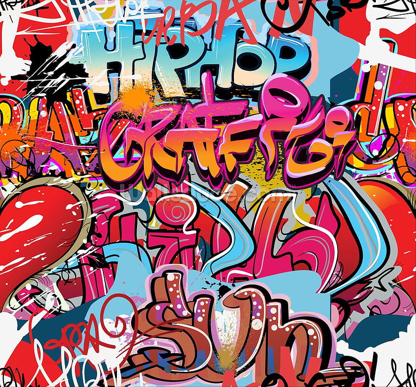 Hip Hop Graffiti Background, 90s Graffiti HD wallpaper | Pxfuel