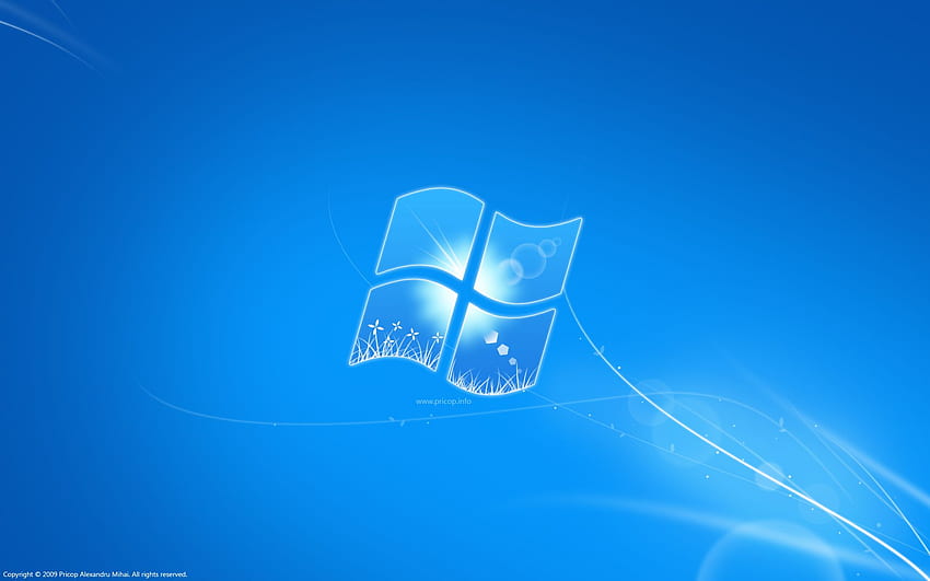Windows, , モニター, 青, pricop, Windows 11 高画質の壁紙