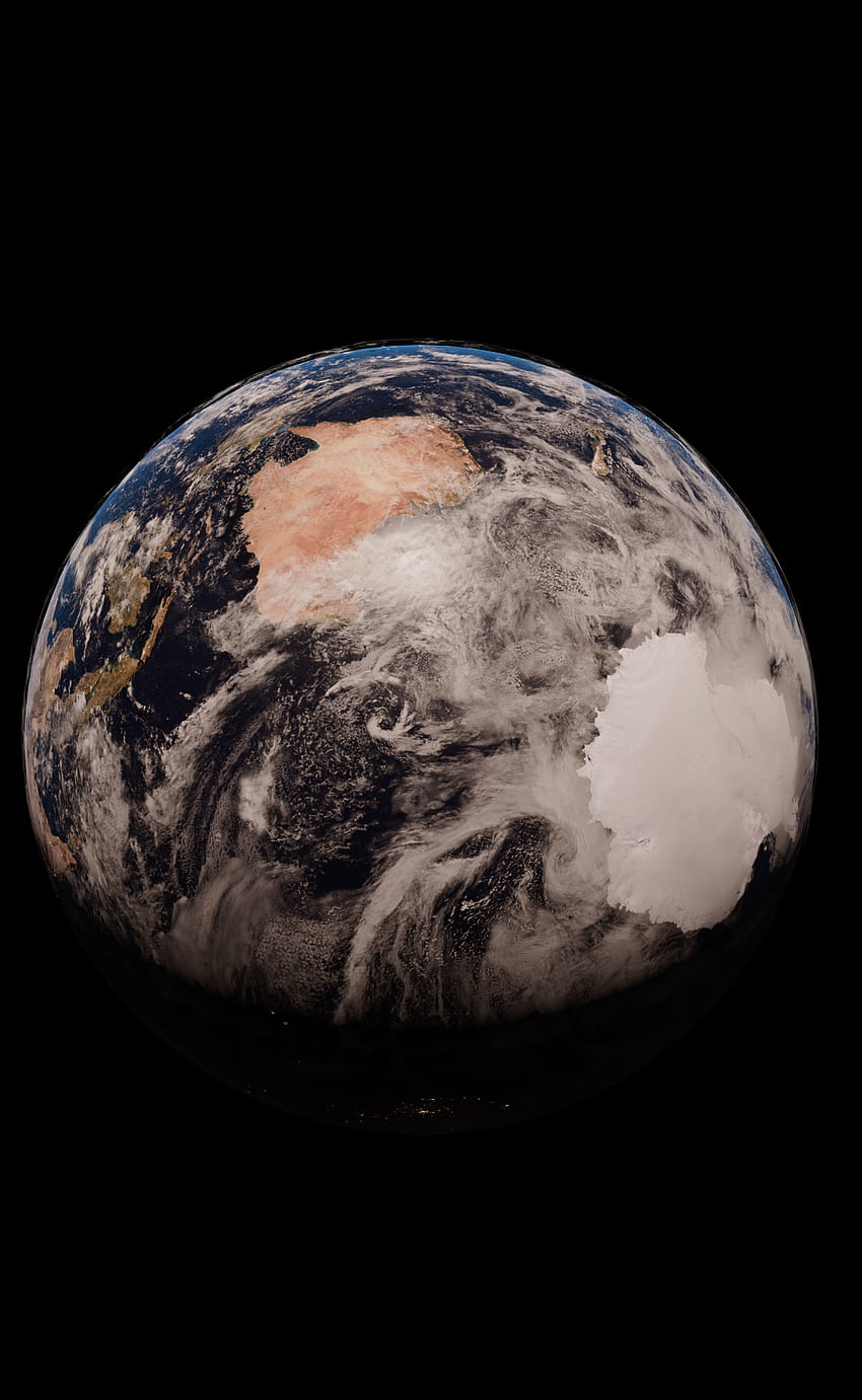Earth, 3d, art, globe, world, design, model HD phone wallpaper