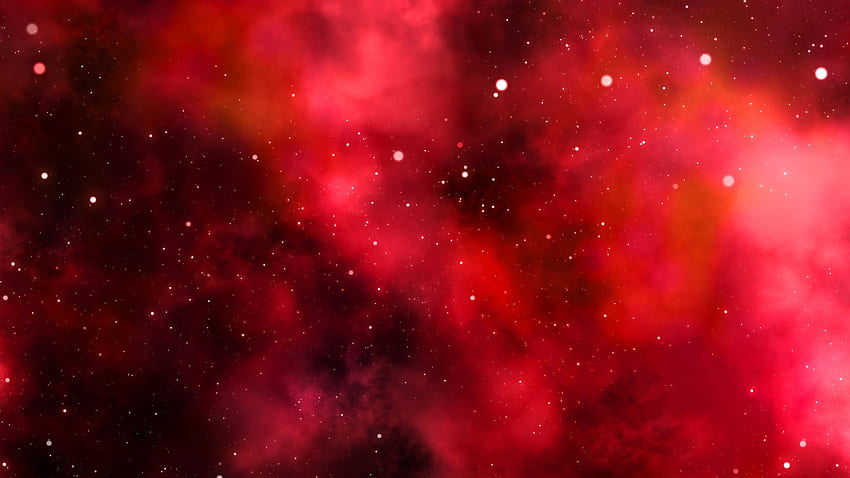 галактика, пространство, червено, блясък, вселена, космическото пространство Червено HD тапет