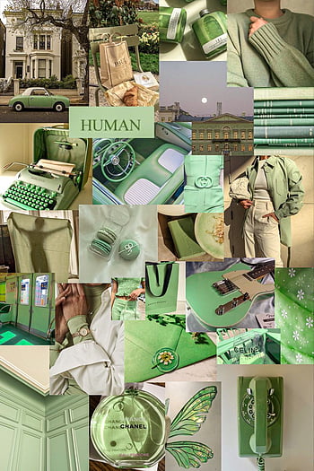 Green Danish Pastel Aesthetic Wall Collage Kit Danish Pastel. Etsy ...