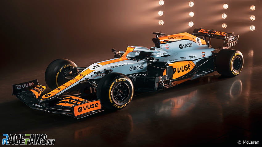 : McLaren reveal special livery for Monaco Grand Prix · RaceFans, McLaren Gulf HD wallpaper