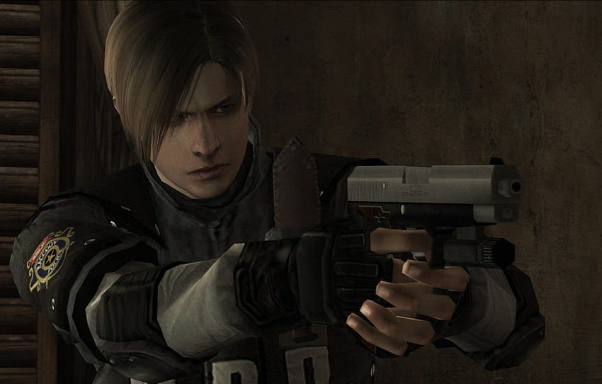 Awesome Resident Evil 4 Leon HD wallpaper
