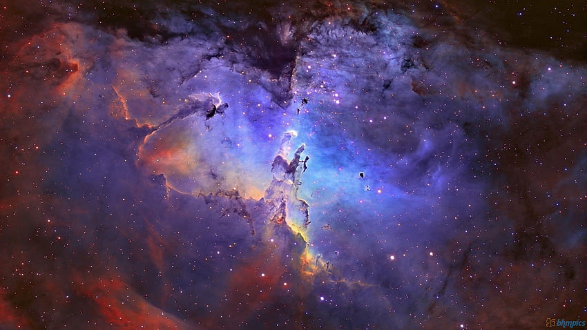 Orionnebel: High Definition: Voll HD-Hintergrundbild