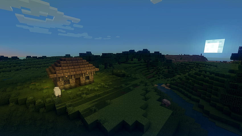 Peaceful Screenshot :) : R Minecraft, Minecraft Plains HD wallpaper