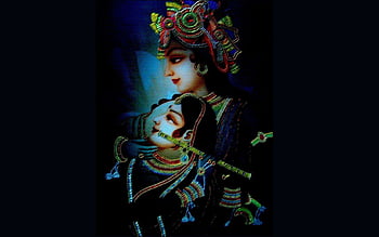 Radha krishna black and white HD wallpapers | Pxfuel