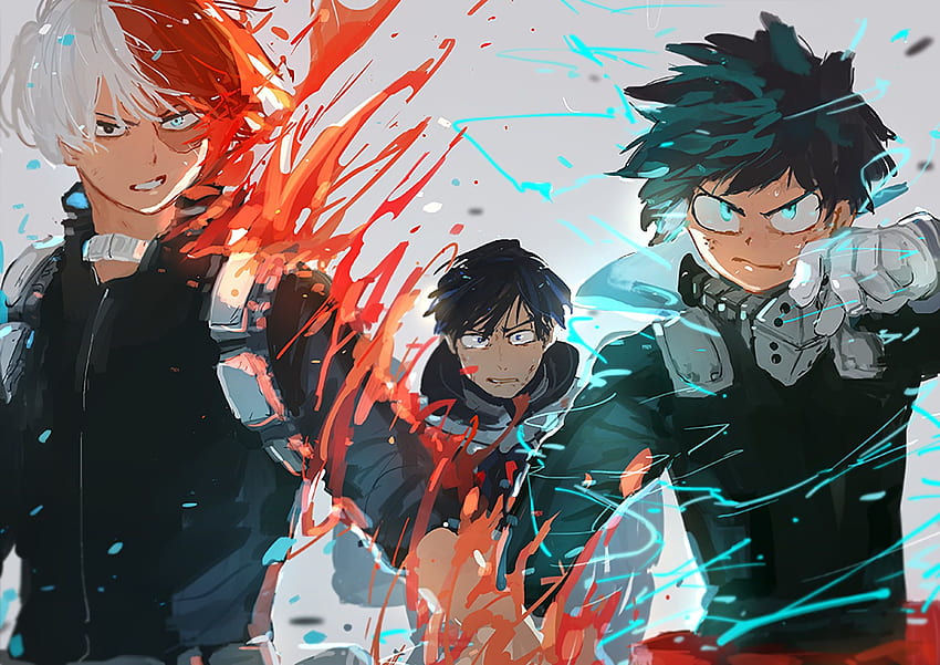 Personajes de anime de tres hombres. fondo de pantalla | Pxfuel