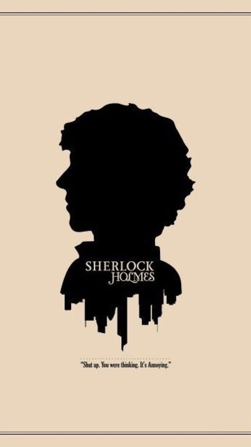 iPhone de Sherlock, Sherlock Holmes fondo de pantalla del teléfono