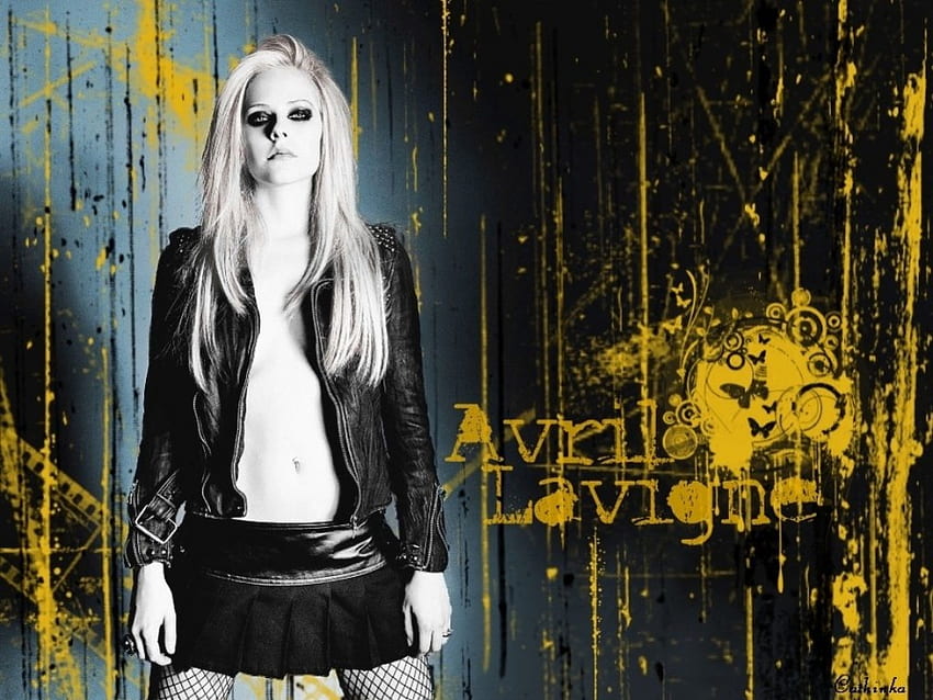 Avril Lavigne พังก์ ป็อป ดนตรี นักร้อง วอลล์เปเปอร์ HD
