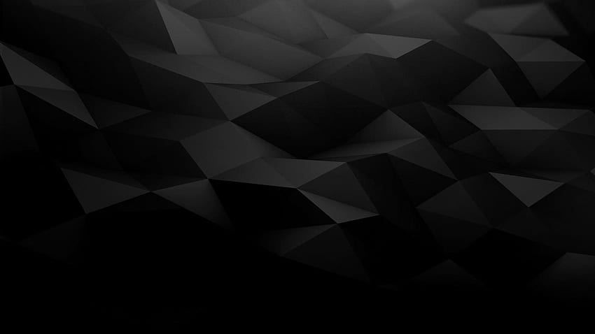 Black Abstract, Stylish Black HD wallpaper