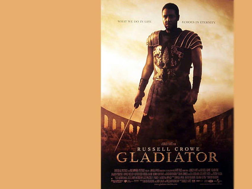 Gladiator-Poster, Gladiator-Film HD-Hintergrundbild