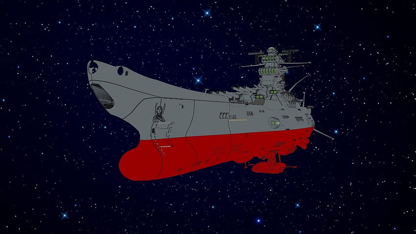 5Meter Space Battleship Yamato Model Displayed  News  Anime News Network