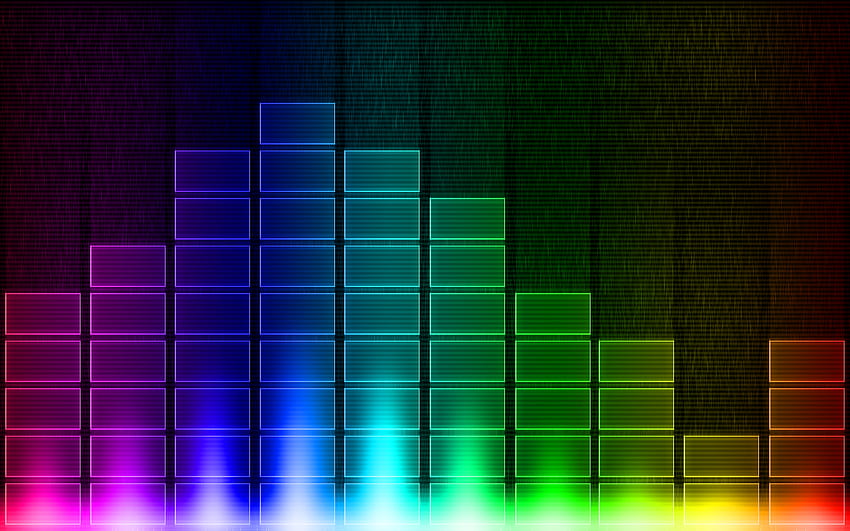Barras do equalizador gráfico de música (Página 1) papel de parede HD