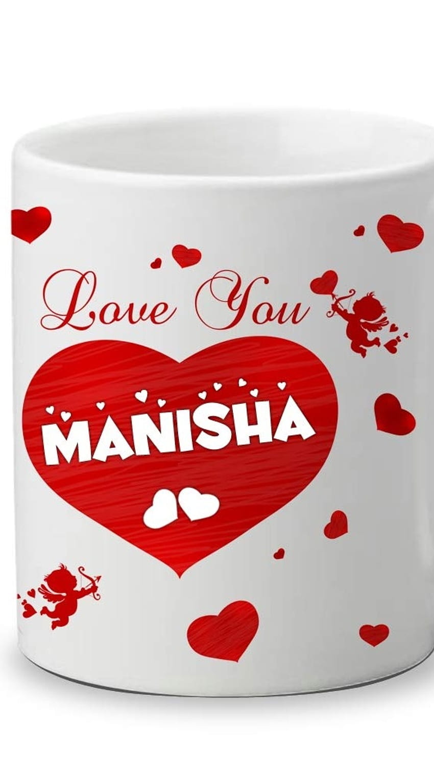 Nom M, Manisha, amour, tasse Fond d'écran de téléphone HD