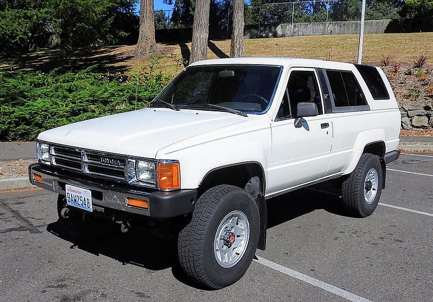 1987 Toyota 4Runner 2.4 5-Speed ​​SUV, 4Runner, 5-Speed, Old-Timer, SUV, Toyota, Off-Road papel de parede HD
