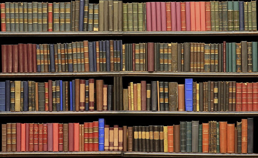 本の背景 - ゾーン。 ハリ ケメルデカーン、ワルナ、アンティーク図書館 高画質の壁紙