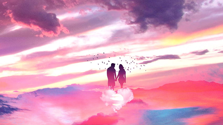 Couples In Heaven Art Laptop , Artist , , and Background, Heaven PC HD wallpaper