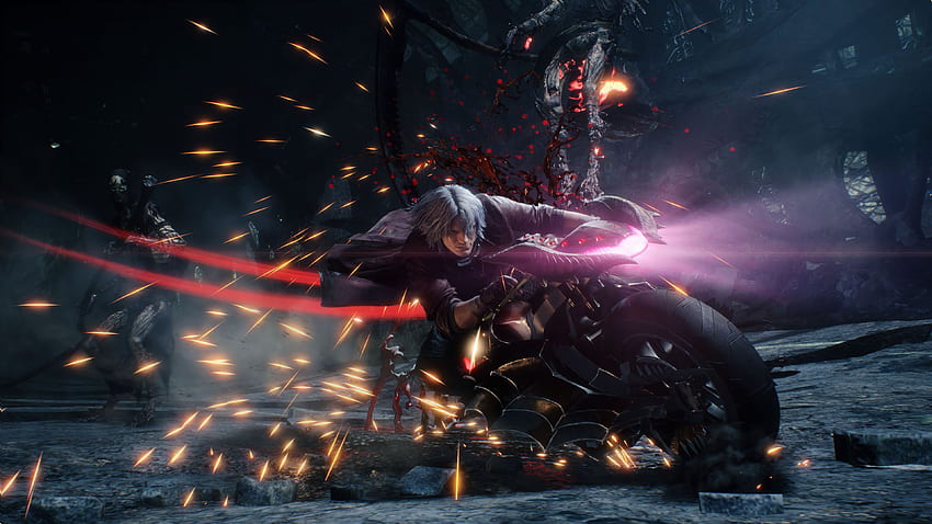 Dante motorcycle Devil May Cry 5 HD wallpaper | Pxfuel