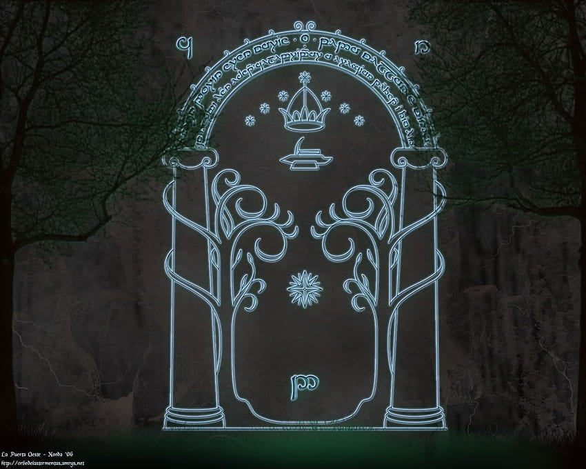 Fun: Lord of the Rings Customization Set, Moria Gate HD wallpaper