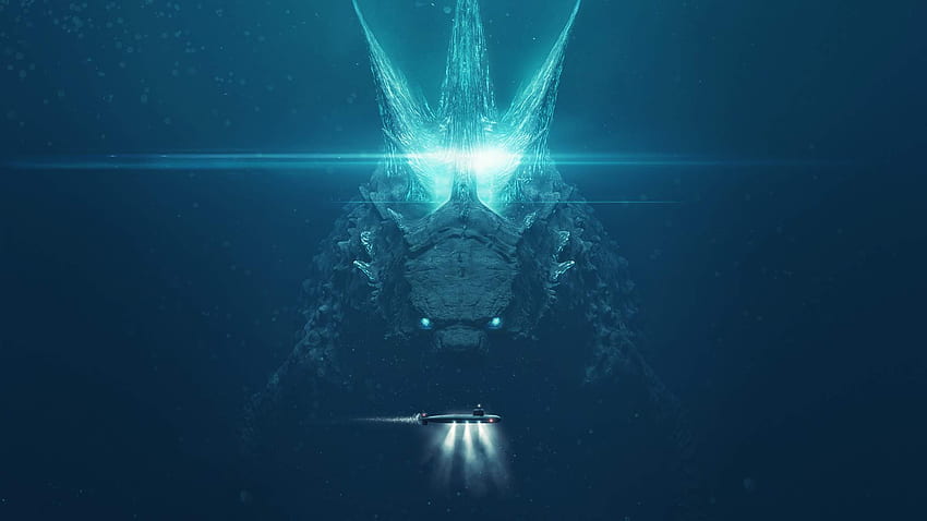 Godzilla rey de los monstruos, genial Godzilla fondo de pantalla